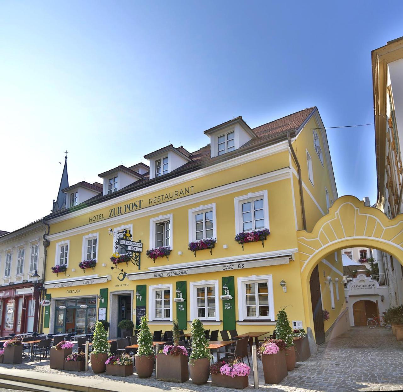 Hotel Restaurant Zur Post Melk Eksteriør billede
