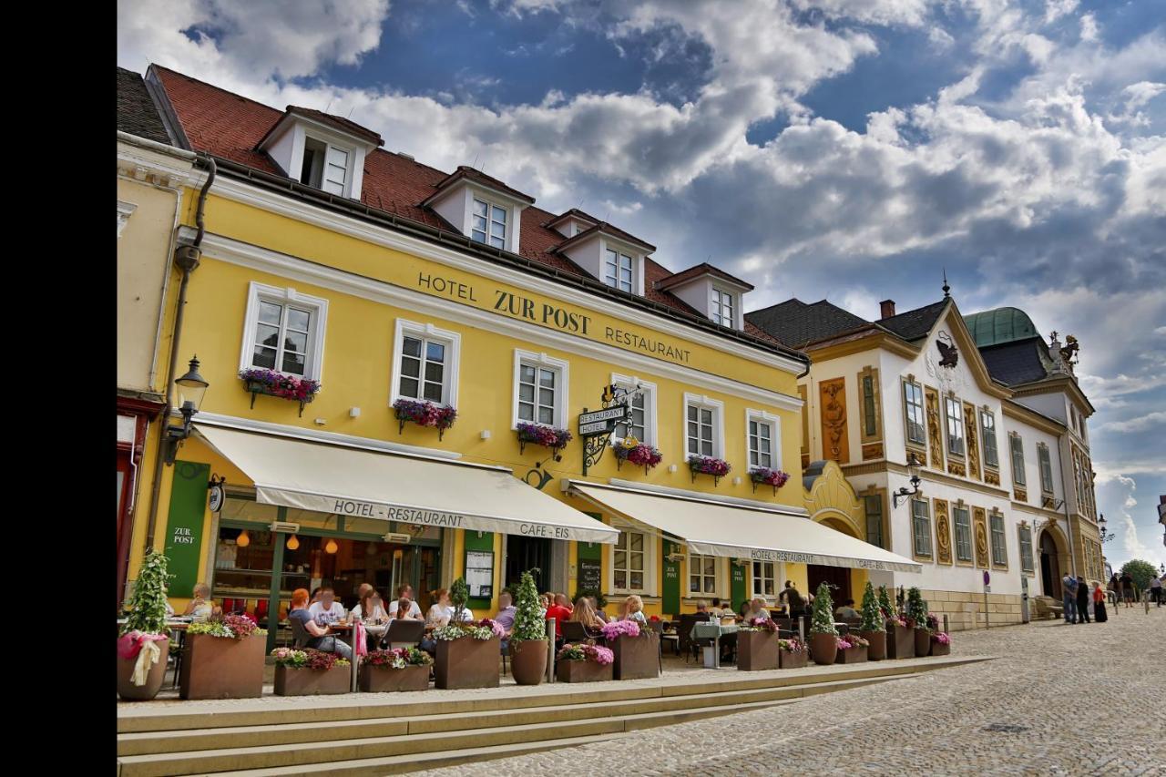 Hotel Restaurant Zur Post Melk Eksteriør billede